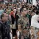 Wali Kota Medan Rico Waas bersama Rektor USU Muryanto Amin saat Sidang Terbuka Dies Natalis Ke-74 Universitas Sumatera Utara