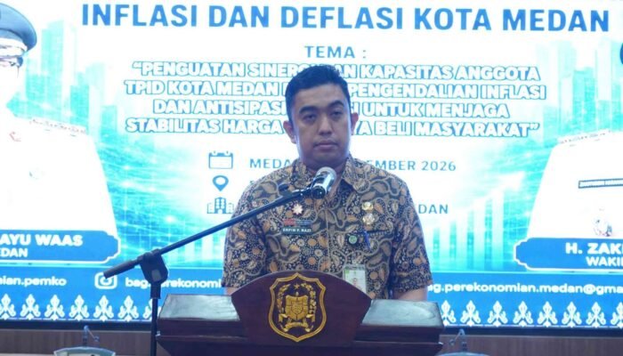 Rico Waas Minta TPID Medan Kendalikan Inflasi Lebih Dini