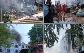 Kebakaran Ruko Orchid Mas Batam, 5 Ruko Terdampak