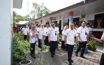 Pemko Medan meninjau fasilitas SDN 066667 Denai