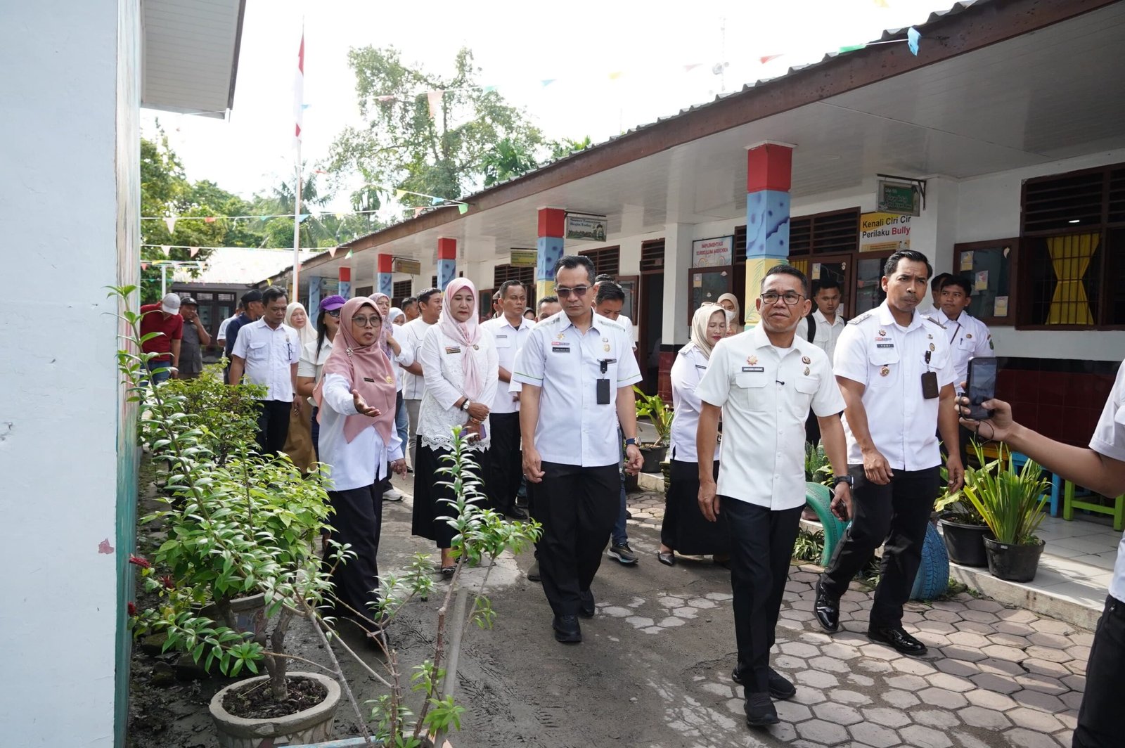 Pemko Medan meninjau fasilitas SDN 066667 Denai