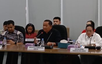 Ketua DPRD Karo Iriani Tarigan memimpin delegasi bertemu pimpinan BGN membahas kasus keracunan siswa MBG