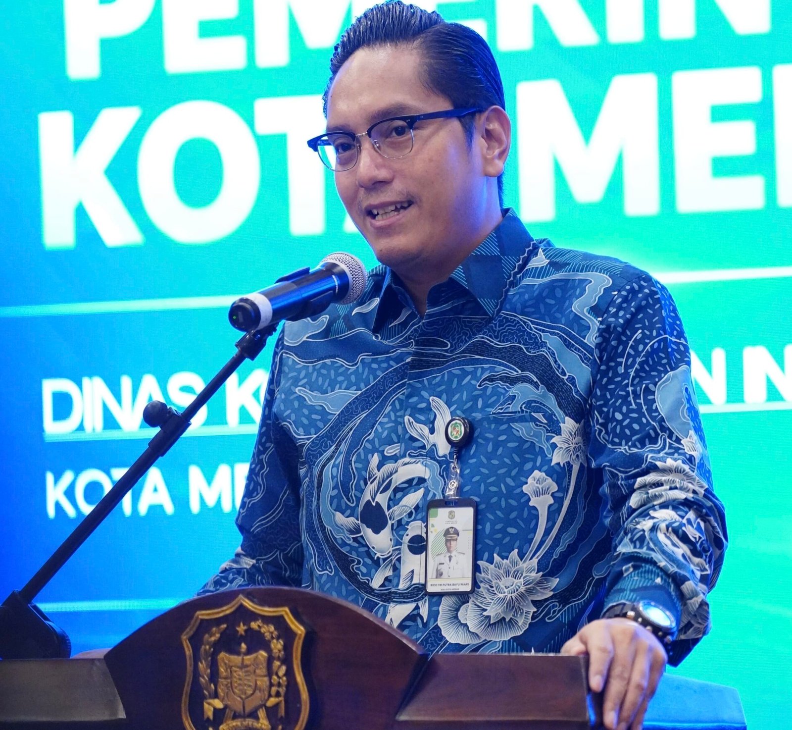 Rico Waas meluncurkan lima aplikasi layanan publik Kota Medan