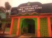 Gedung MAN 2 Tanjung Pura yang menjadi sorotan terkait dugaan pungutan Rp75 ribu per siswa