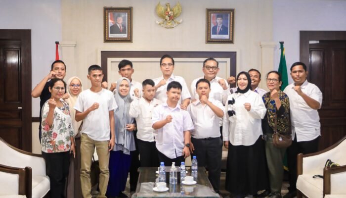 Rico Waas Dukung Atlet Disabilitas Intelektual Medan Berprestasi