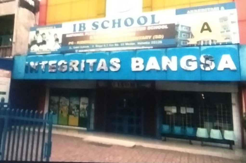 Siswa SD Integritas Bangsa patah tulang saat jam belajar di Medan