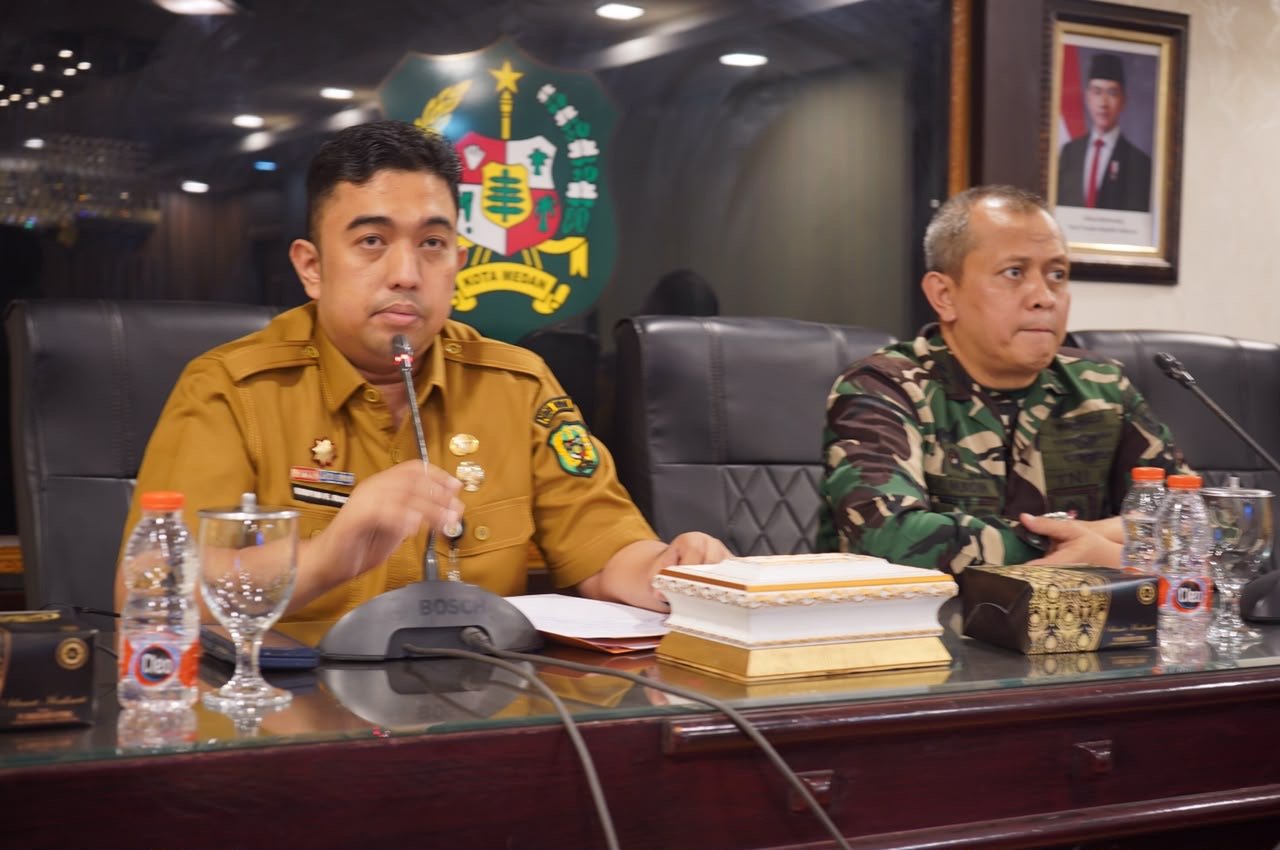 Pemko Medan memaparkan penanganan pascabencana kepada Satgas PRR