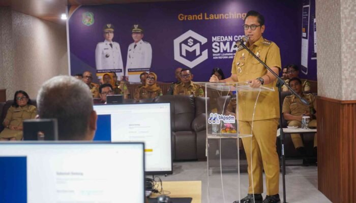 Rico Waas Luncurkan Medan Corpu Smart, Perkuat Kompetensi ASN