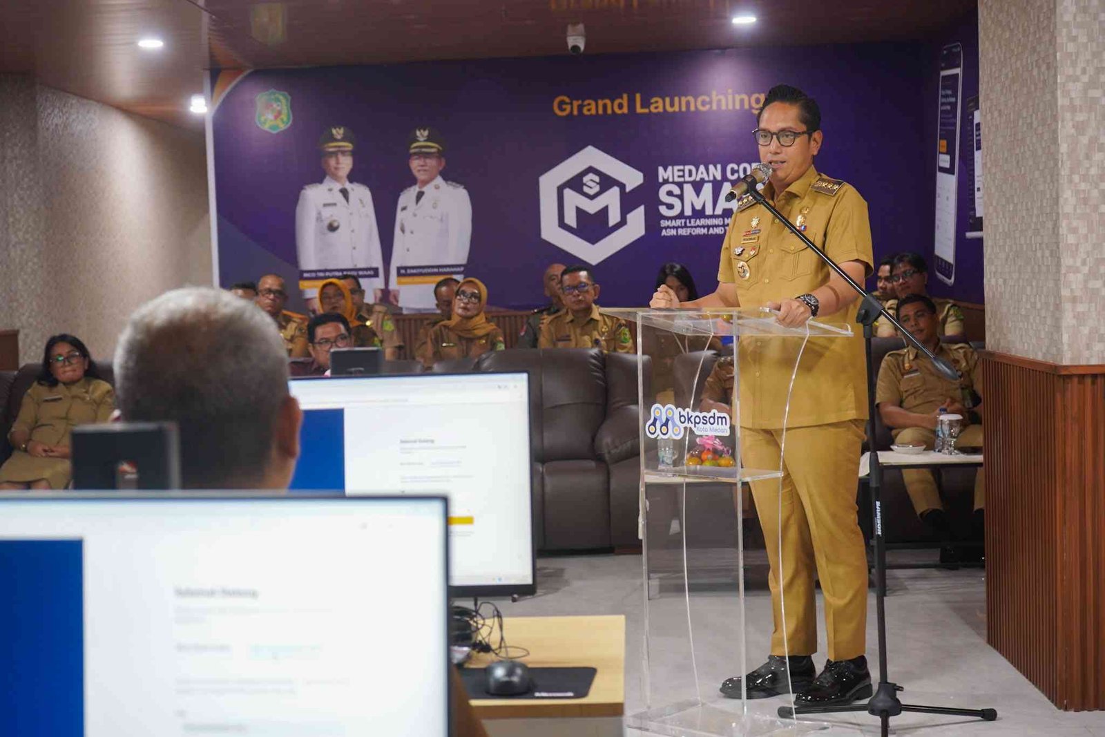 Rico Waas meluncurkan Medan Corpu Smart untuk meningkatkan kompetensi ASN Pemko Medan