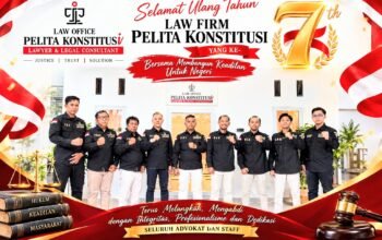 Milad ke-7 Pelita Konstitusi, Luncurkan Media Pilarsatuarah.com dan Buku Hukum Pidana Anak