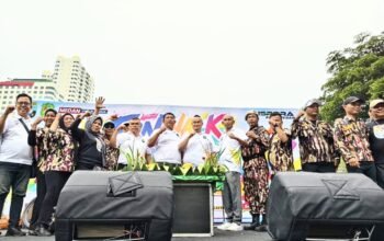 HUT ke-48 GM FKPPI, Ribuan Warga Meriahkan Funwalk