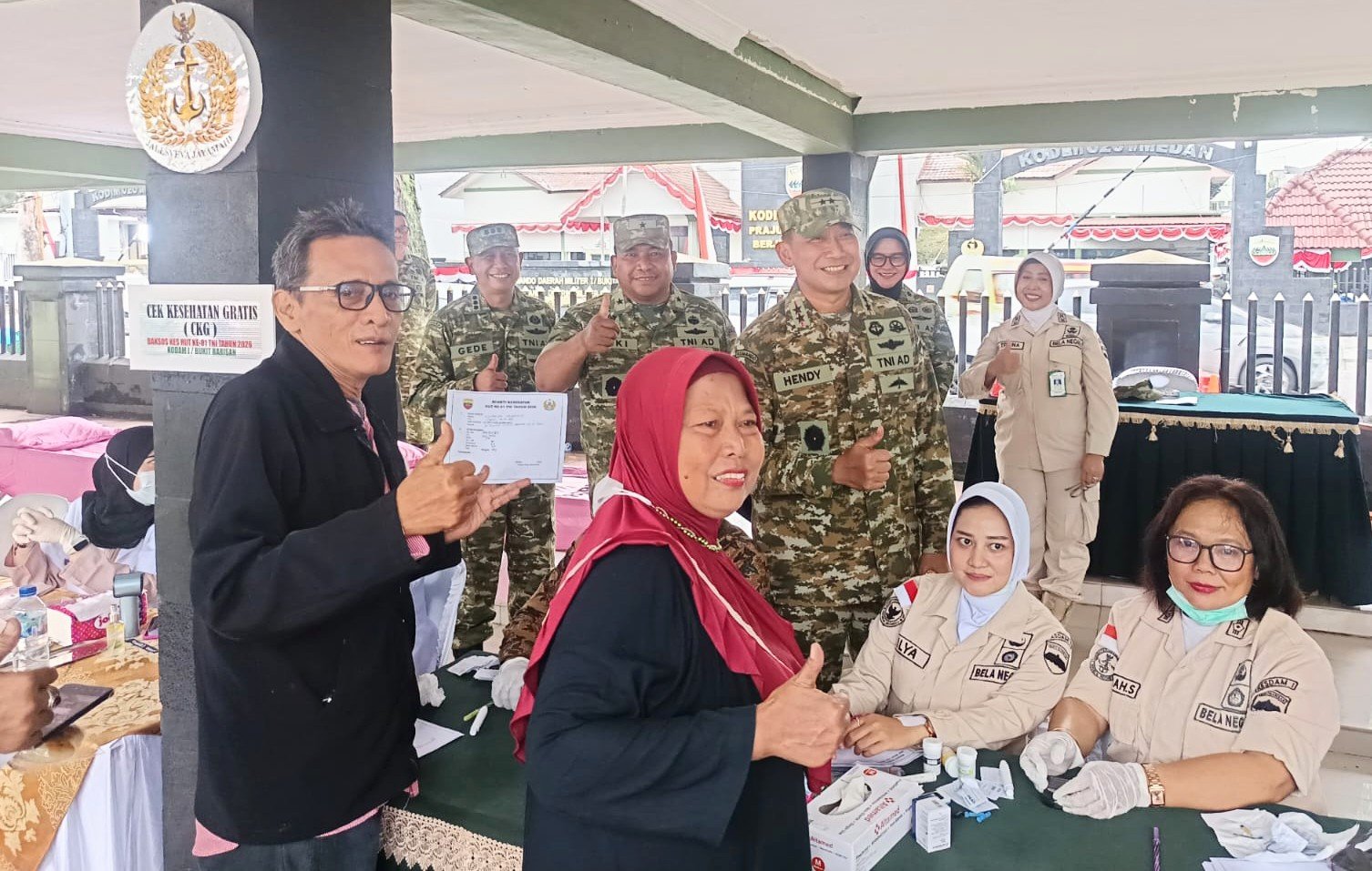 HUT ke-81 TNI, Kodam I/BB Hadirkan Bazar Murah, Cek Kesehatan Gratis hingga 5.000 Paket Sembako