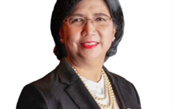 Destry Damayanti saat disahkan sebagai Gubernur Bank Indonesia dalam Rapat Paripurna DPR RI.