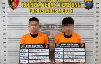 Polsek Medan Tembung Amankan 2 Pria Polisi Gadungan, Peras dan Aniaya Warga Hingga Meninggal Dunia