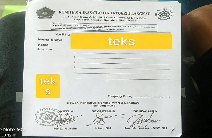 MAN 2 Tanjung Pura dan dugaan kutipan Rp75 ribu per siswa