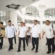 Zakiyuddin Harahap meninjau kondisi gedung Islamic Centre Medan di Medan Labuhan.