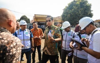 Rico Waas meninjau pembangunan Puskesmas Tuntungan Medan