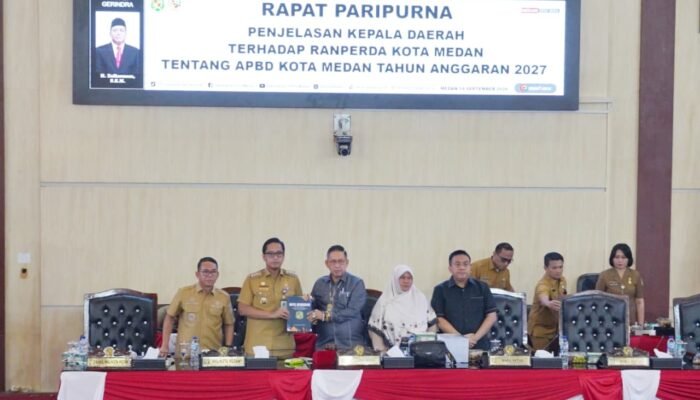 APBD Medan 2027 Diproyeksikan Rp7,16 Triliun
