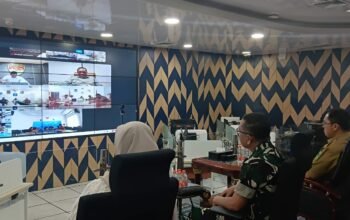 Pemko Medan mengikuti rakor pengendalian inflasi 2026 secara virtual