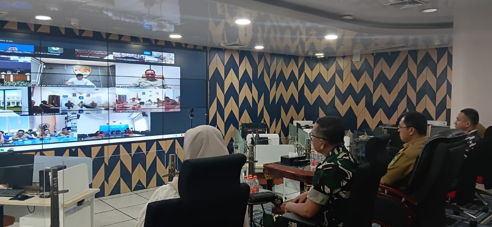 Pemko Medan mengikuti rakor pengendalian inflasi 2026 secara virtual