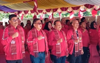 Rapidin Simbolon meminta kader PDI Perjuangan menjaga stabilitas politik di tengah bencana
