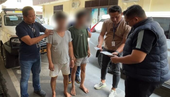 Polisi Sergap 2 “Spiderman” di Medan, 4 Paket Sabu Diamankan