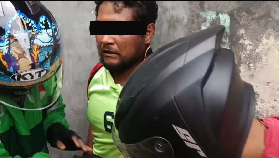 Polisi menangkap pengedar ganja di Jalan Kolonel Yos Sudarso Medan