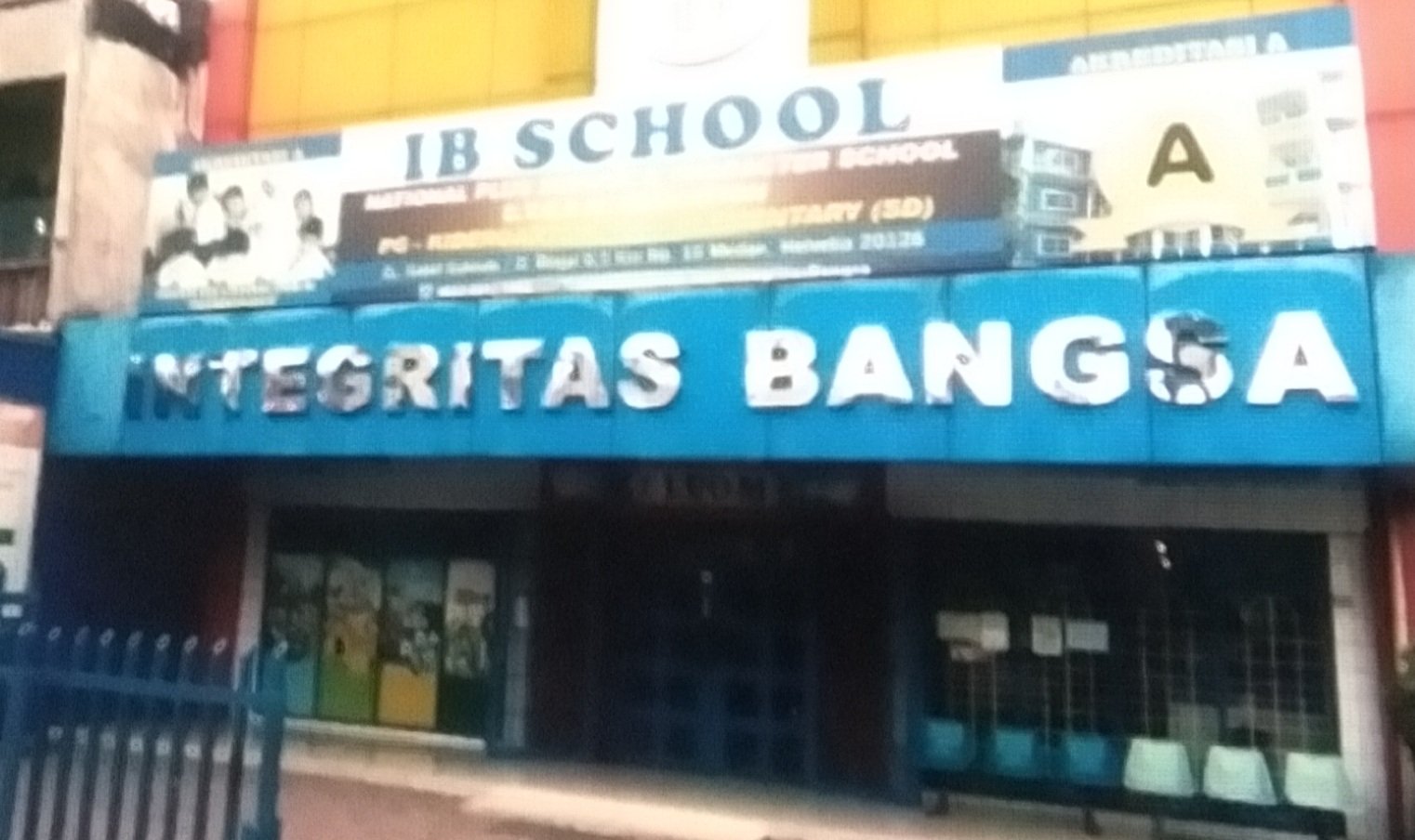 SD Integritas Bangsa di Medan yang menjadi sorotan terkait kecelakaan siswa saat jam belajar