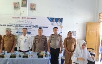 Polrestabes Medan Gencarkan Edukasi Narkoba di SMPN 13
