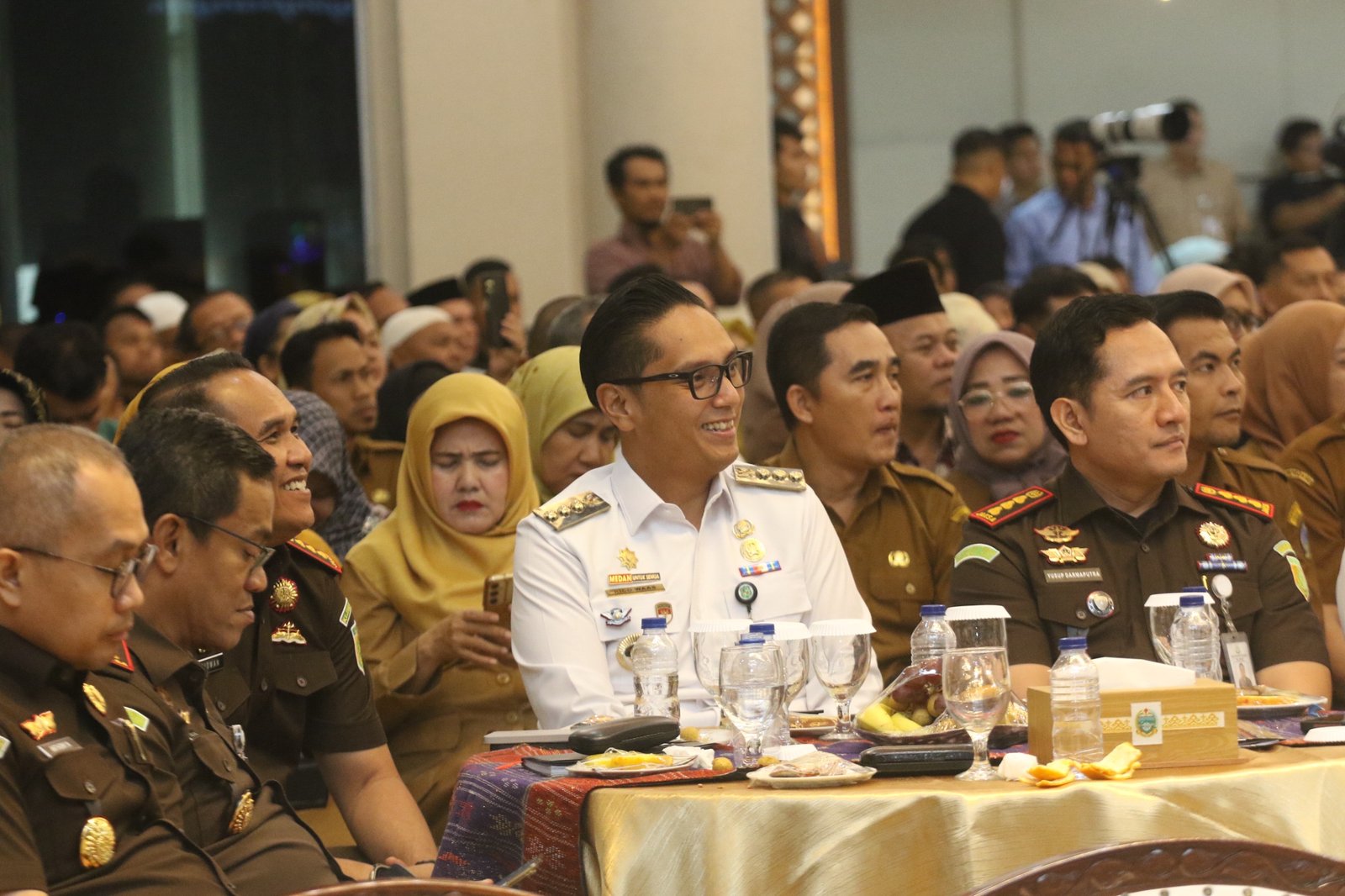 Wali Kota Medan Rico Waas menghadiri program Jaksa Sahabat Pendidik di Sumatera Utara.