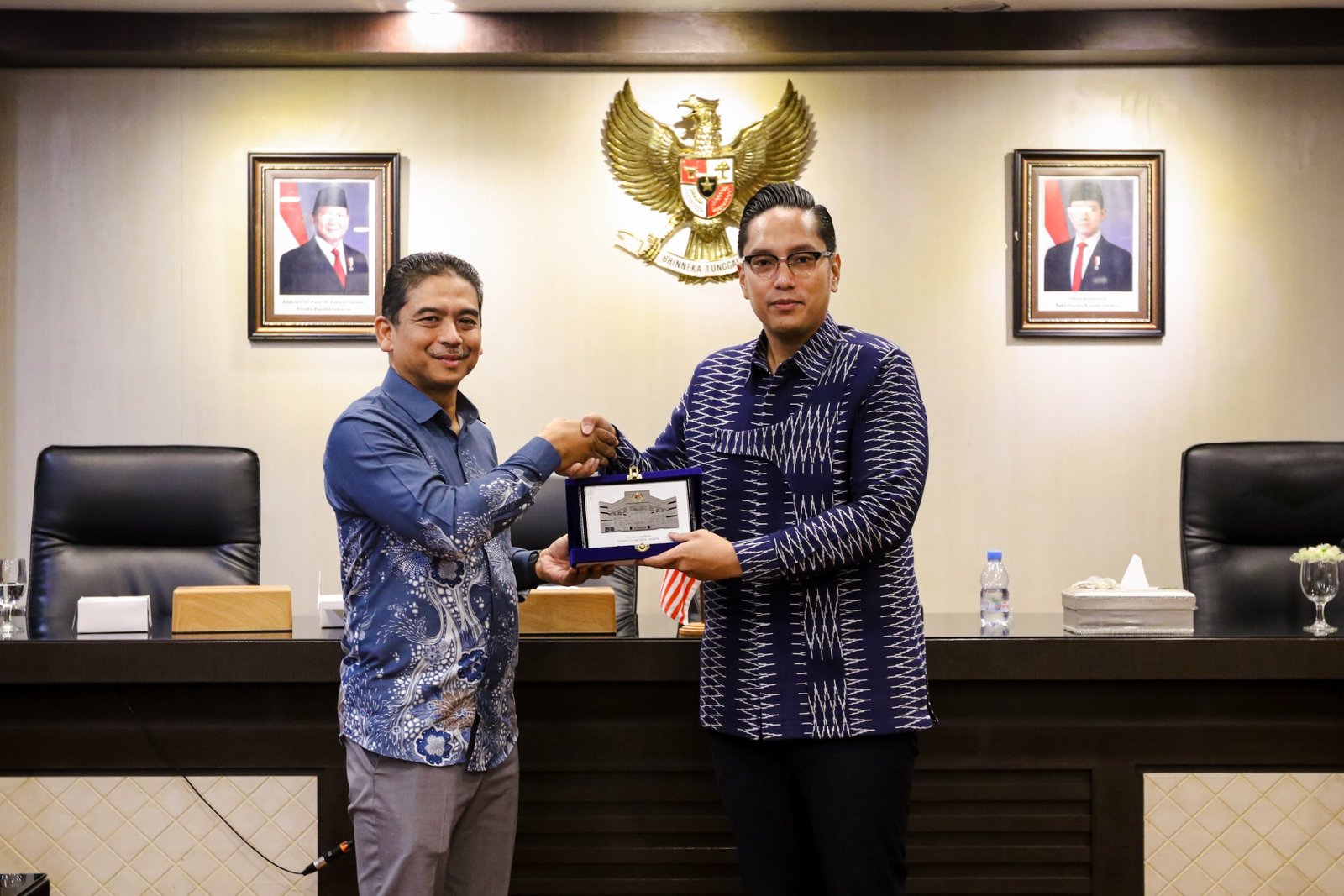 Rico Waas menerima kunjungan Duta Besar Malaysia Dato’ Muzafar Shah Mustafa untuk membahas peluang investasi dan perdagangan di Medan.