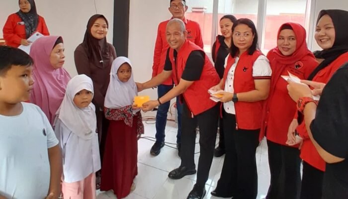 PDIP Sumut Bantu 59 Siswa Terdampak MBG di Deli Serdang