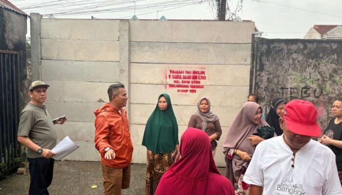 ‎Penembokan Gang Anggrek Medan, Kuasa Hukum Minta Pemko dan BPN Buka Status Tanah