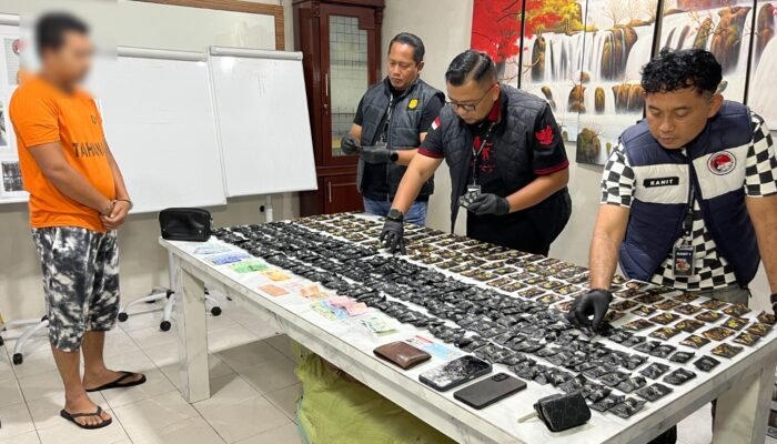 Polisi Kejar Kurir 5 Km, 450 Pod Getar Asal Malaysia Disita di Medan