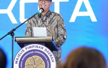 Rico Waas menghadiri pelantikan ICMI Muda Kota Medan periode 2026–2031.